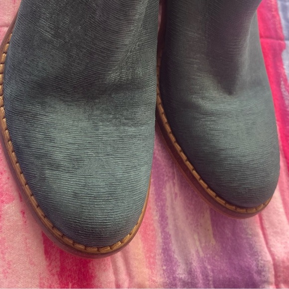 Catarina Mina turquoise ankle boots size UK 38 US 7.5 - Picture 6 of 8